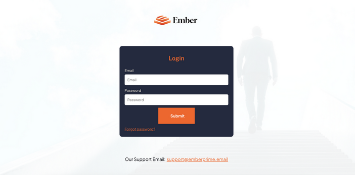 ember prime log in screenshot